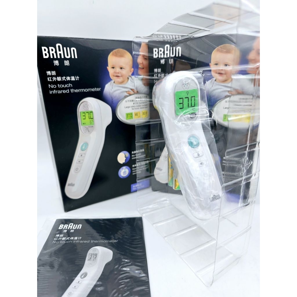 เครื่องวัดอุณหภูมิ​แบบไม่สัมผัส​ Braun No Touch 3-in-1