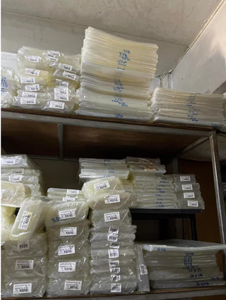 ถุงแก้ว OPP หนา 50 ไมครอน น้ำหนัก 1 กิโล/แพ็ค