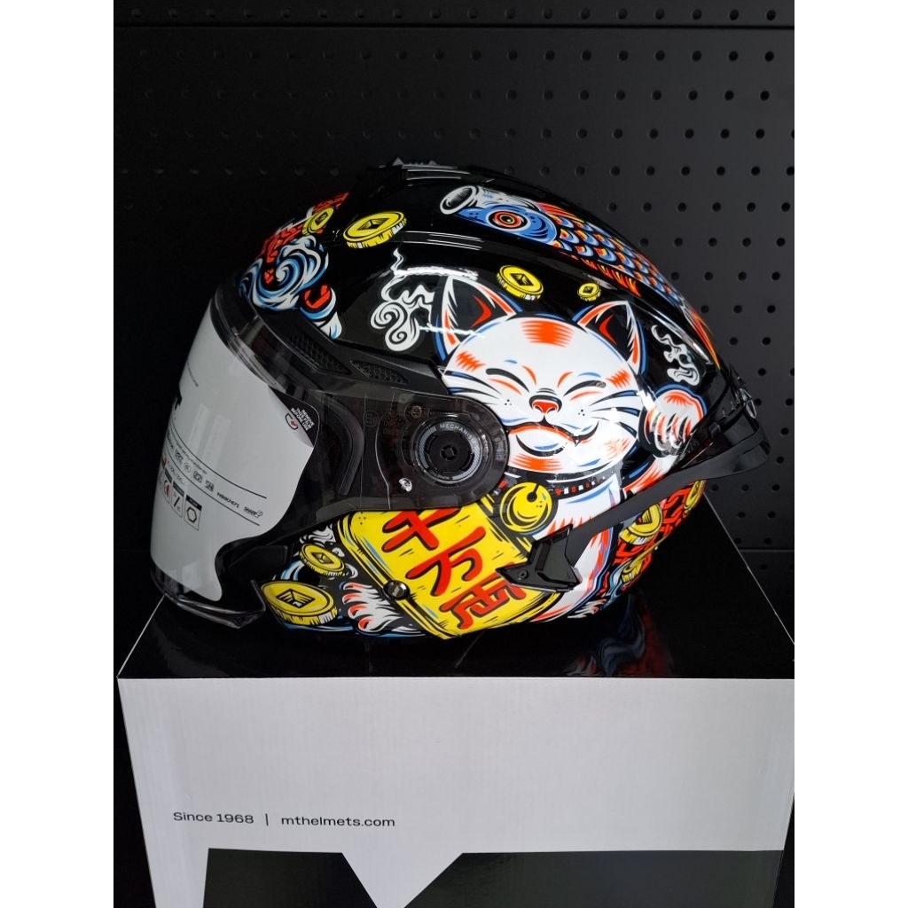 MT Cosmo SV Lucky Cat หมวกกันน็อค