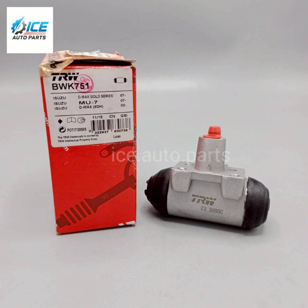 แม่ปั้มเบรคหลัง15/16" ISUZU ALL NEW,D-MAX GOLD,SERIES'07 MU7'11 2.5D 4WD (LH/RH) รหัส BWK751  ยี่ห้อ