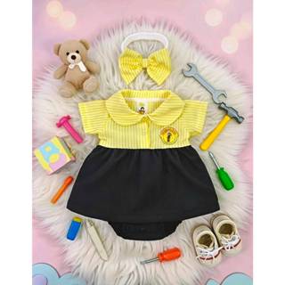 ชุดอาชีพหนูน้อย ชุดบอดี้เดรสพร้อมโบว์คาดน่ารัก(เด็กแรกเกิด-1…