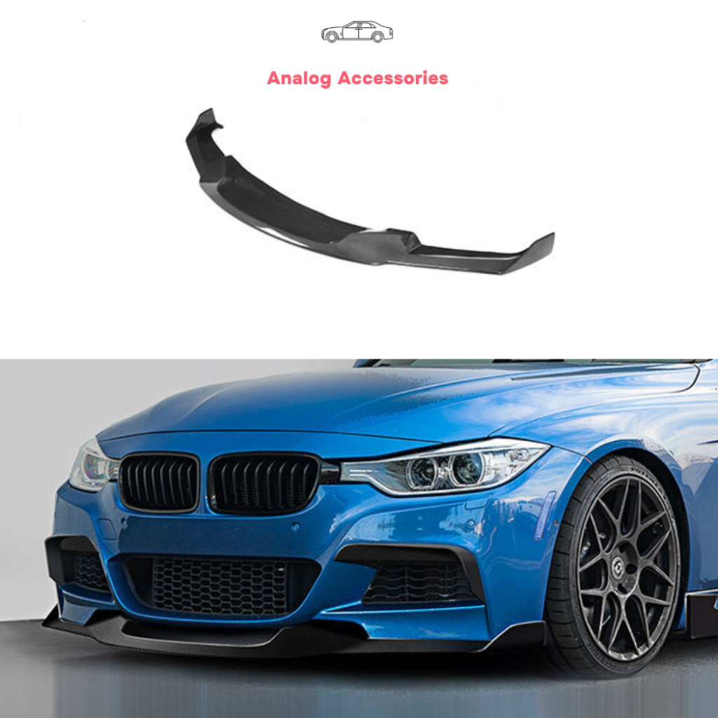 ลิ้นหน้า BMW F30 คาร์บอนแท้ 100% ทรง MAD