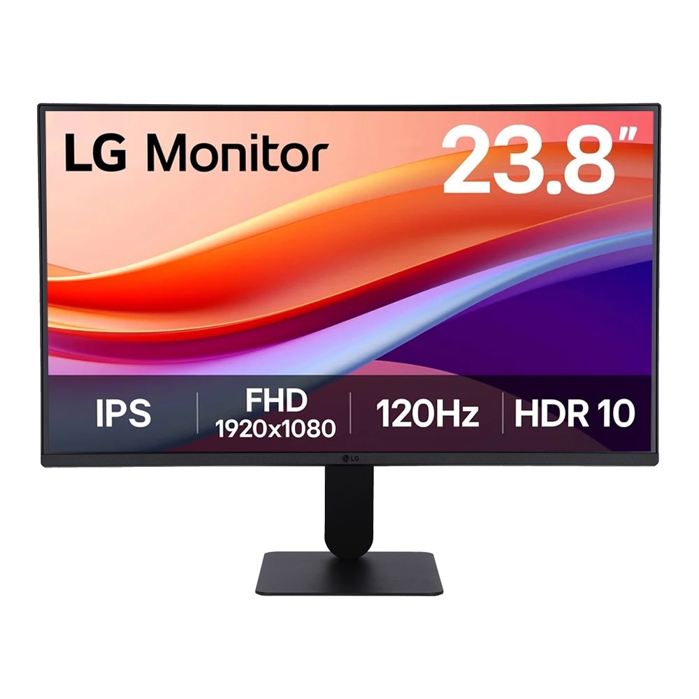 Monitor (จอมอนิเตอร์) LG 24U411A-B - 23.8 Inch IPS FHD 120Hz
