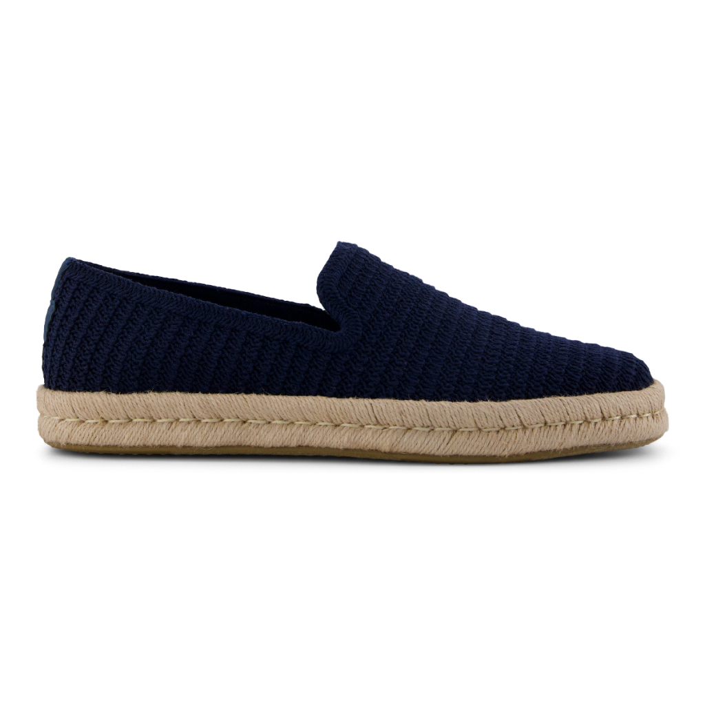 TOMS รองเท้าลำลองผู้ชาย สลิปออน รุ่น Santiago Navy Engineered Matte Mesh (CG) รองเท้าลิขสิทธิ์แท้