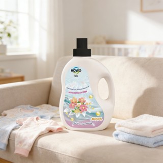 ซื้อหนึ่งแถมหนึ่ง 9600ml ส่งฟรี กทม. โฮโว ปรับผ้านุ่มคลีนิท …