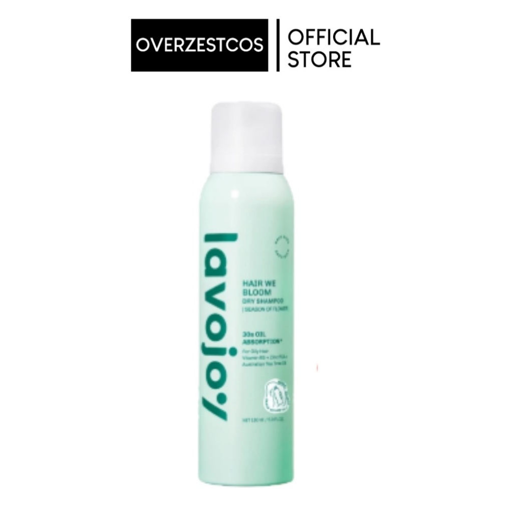 LAVOJOY HAIR WE BLOOM DRY SHAMPOO SEASON OF FLOWER สเปรย์ดรายแชมพู ลดผมมัน ไม่ทิ้งคราบแป้งขาว เพิ่มว