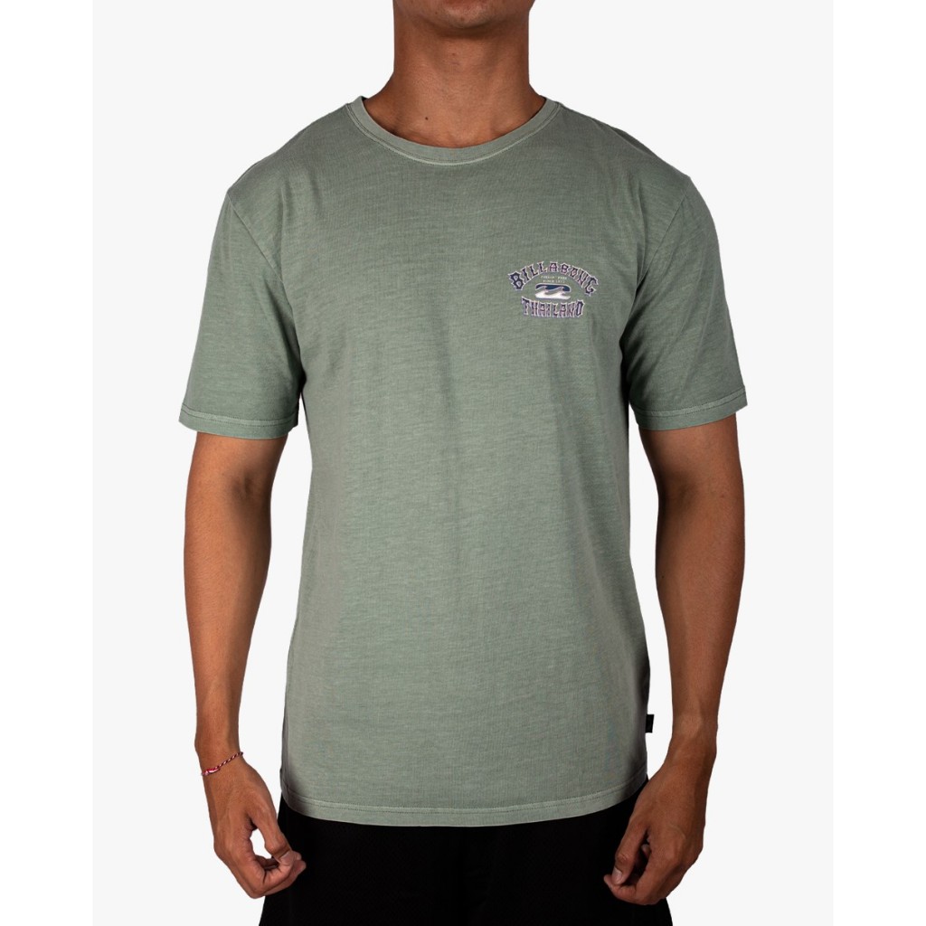 BILLABONG เสื้อยืดผูู้ชาย Mens Heritage Thailand SS-Green 253 BBDESM156-MNB