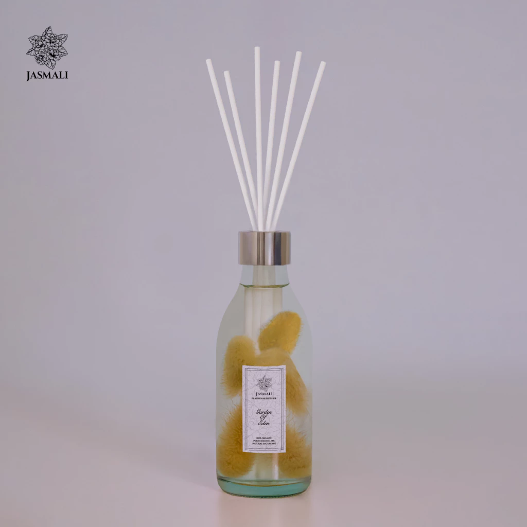 ก้านไม้หอมในบ้าน JASMALI GLASSHOUSE DIFFUSER ปริมาณ 180ML thumbnail 4