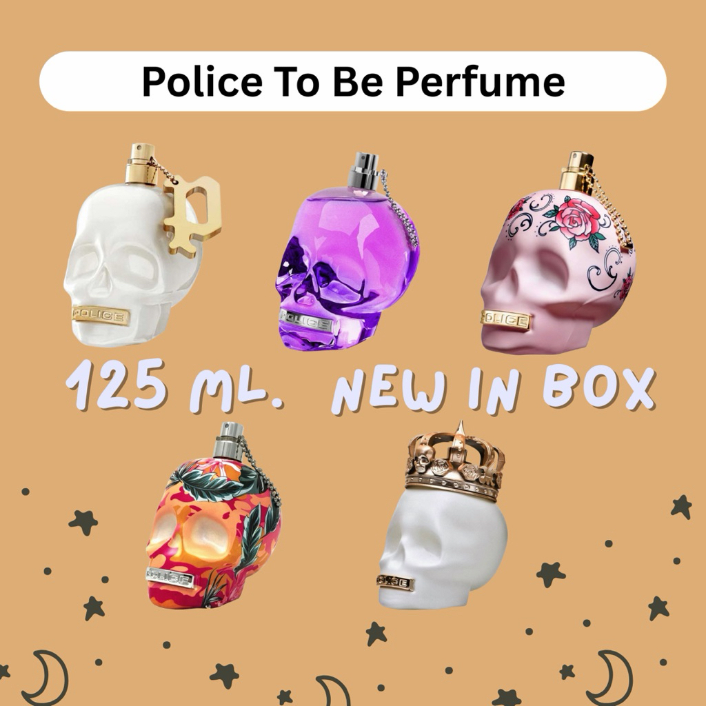 น้ำหอม Police To Be 125 ml. New Seal in Box