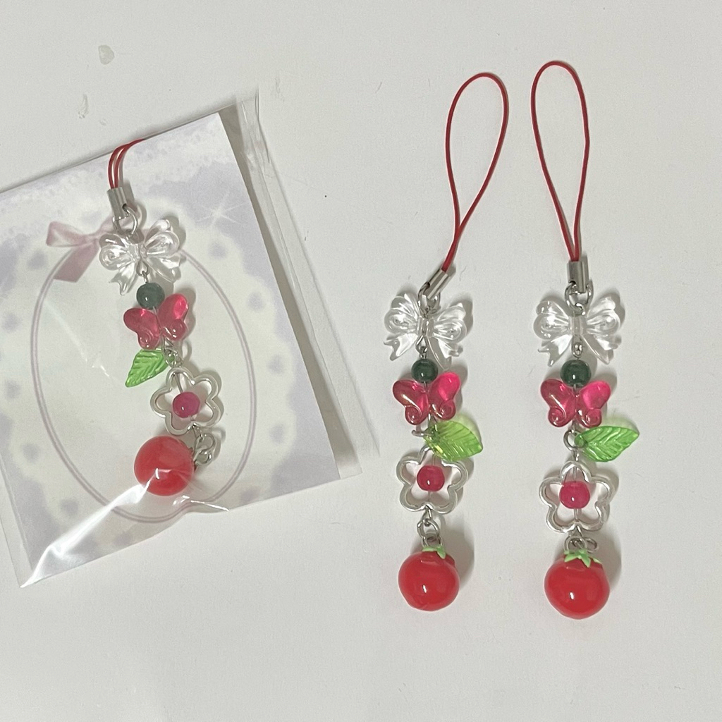 พวงกุญแจมะเขือเทศ | tomato keychain 𐙚🍅