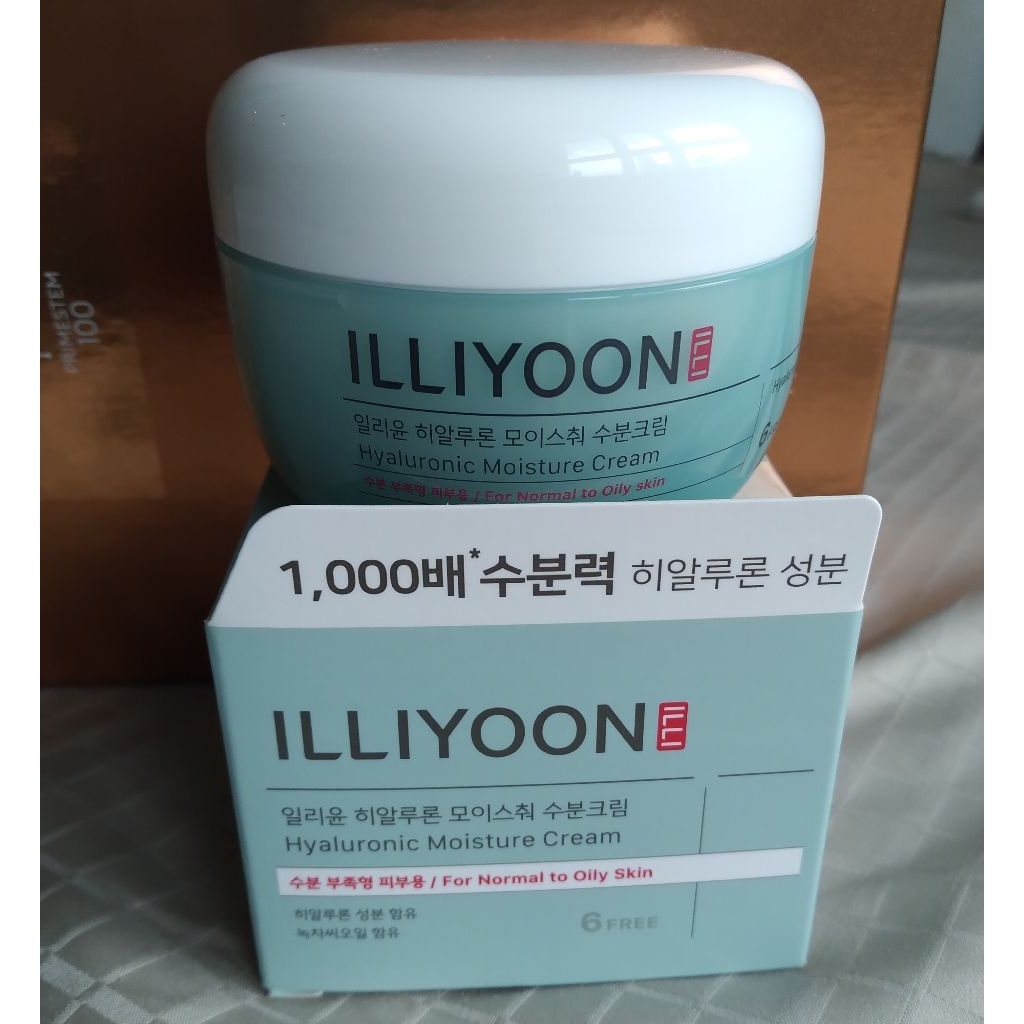 (♦️มีกล่อง♦️) Illiyoon Hyaluronic Moisture Cream 100ml [Exp 20280817]