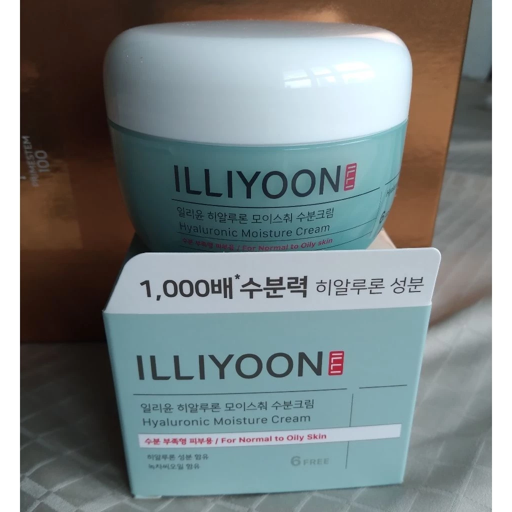 (♦️มีกล่อง♦️) Illiyoon Hyaluronic Moisture Cream 100ml [Exp 2029]