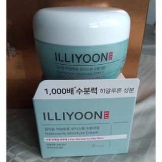 (♦️มีกล่อง♦️) Illiyoon Hyaluronic Moisture Cream 100ml [Exp 2029]