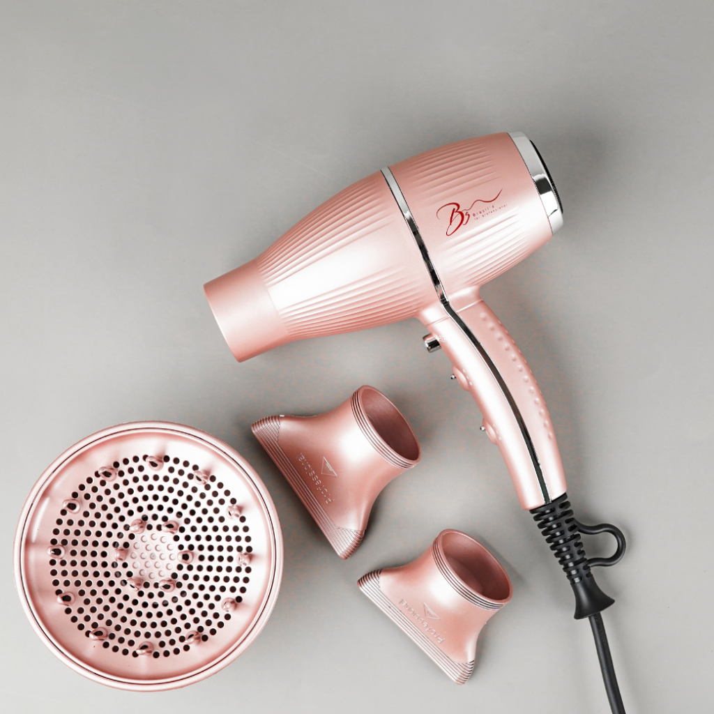 BZ FOR PROFESSIONAL ไดร์เป่าผม Velina รุ่นใหม่ 2026 กำลัง 1600-1800 วัตต์ น้ำหนักเบา 300 กรัม สะดวกพกพา ใช้งานง่าย