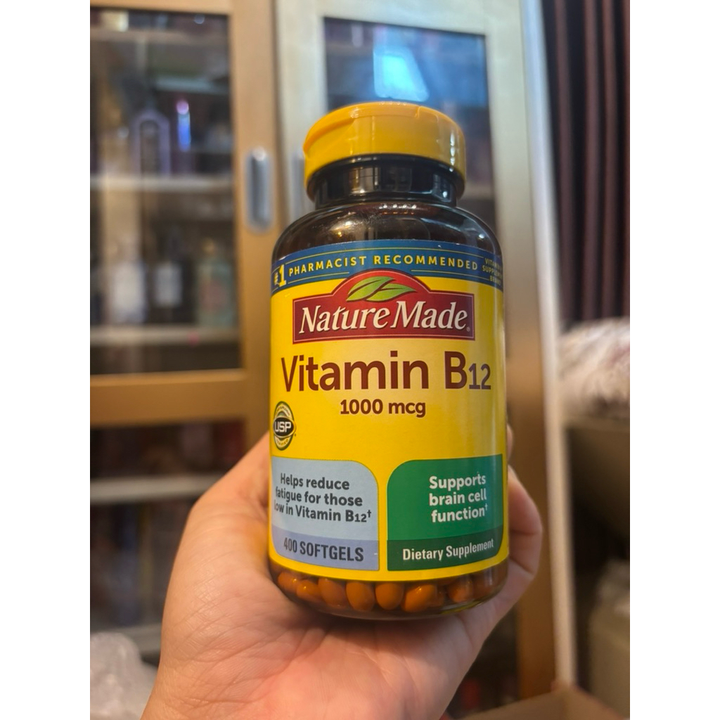 Nature Made Vitamin B12 1000 mcg 400เม็ด