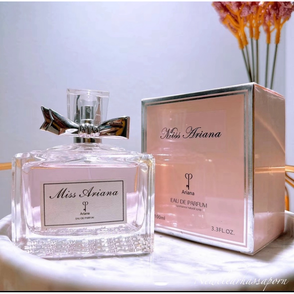 น้ำหอมเเท้นำเข้า miss ariana เทียบ Miss Blooming Bouquet 100ml.กล่องใหม่พร้อมซีล⚡️พร้อมส่ง 🚚ส่งของทุกวัน