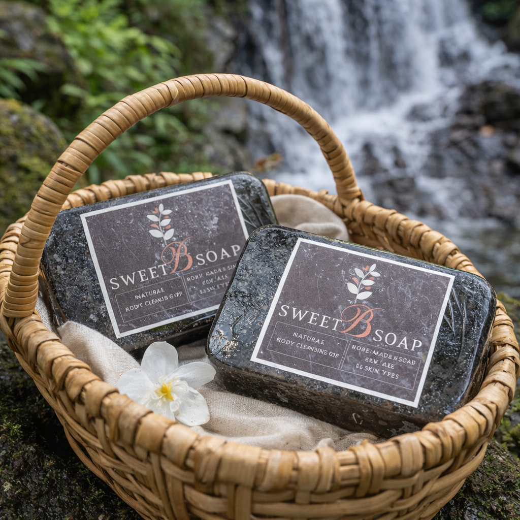 สครับผิว สูตรพรีเมียม ผสมน้ำผึ้งสมุนไพร ขัดผิวเนียนใสนุ่ม Natural Coffee Scrub Soap – Honey & Herbal