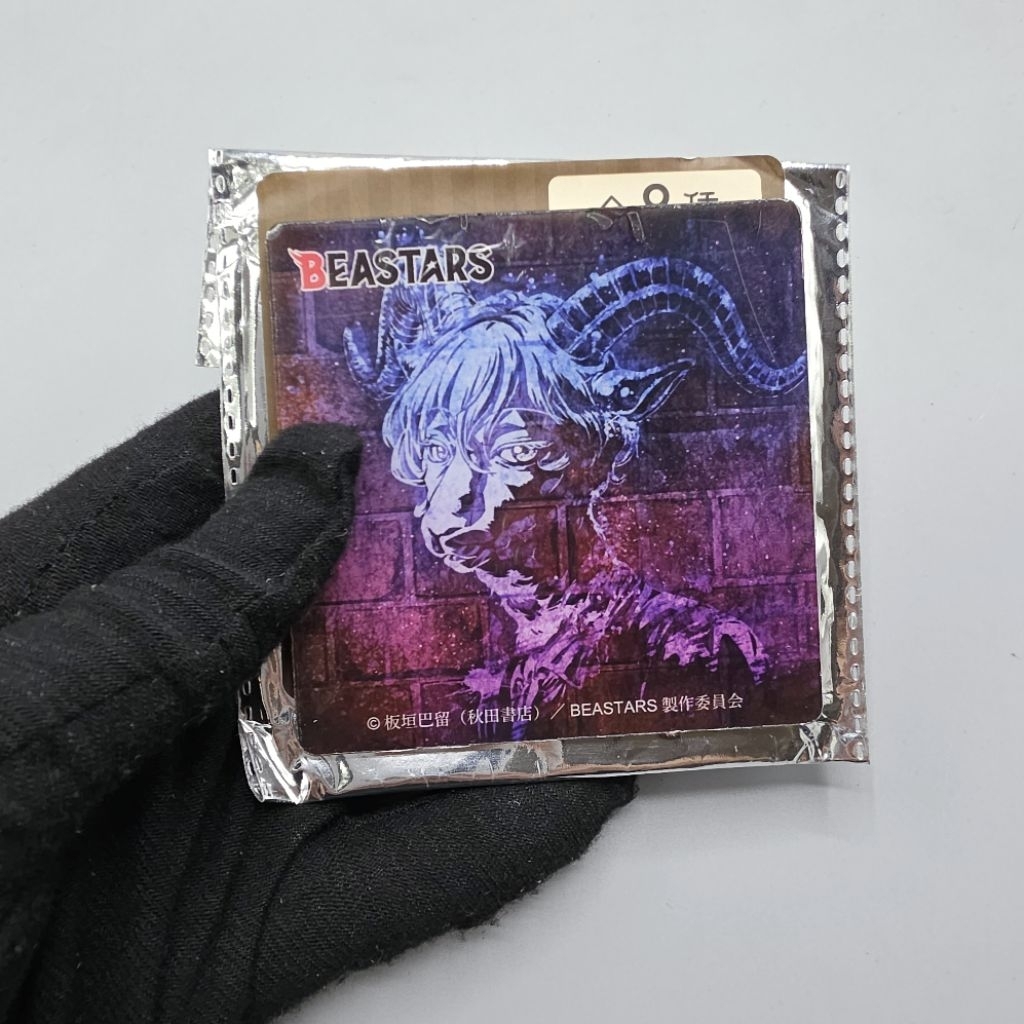 (พร้อมส่ง/แท้✅️) ของสะสม อนิเมะ บีสตาร์ BEASTARS รองแก้วอะคลิลิค acrylic coaster