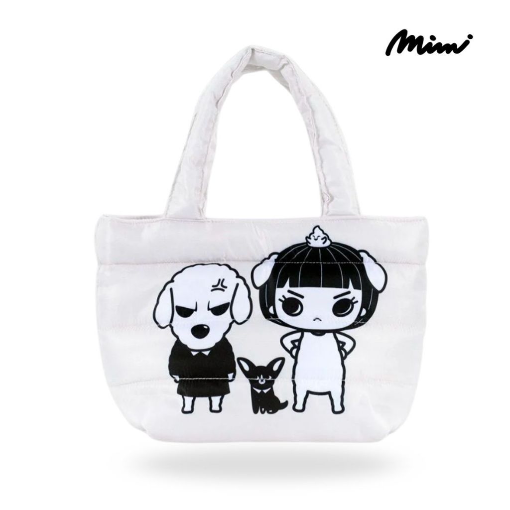 Mimi กระเป๋านุ่ม Swap In Offwhite ทรงสี่เหลี่ยม 30x20 เซนติเมตร ออฟไวท์ A9XRCR