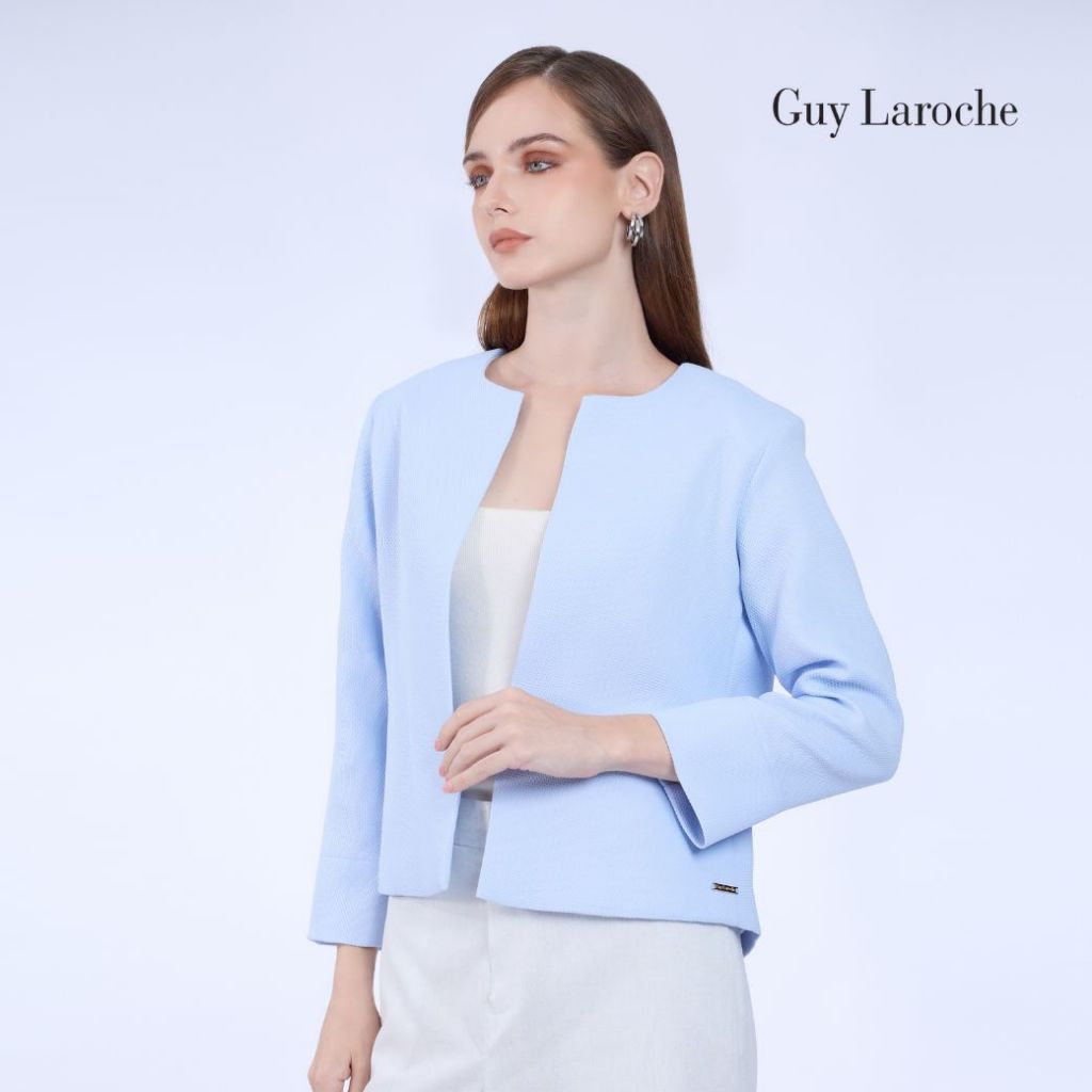 Guy Laroche Light Jacket Airy แจ็คเก็ตผู้หญิง สีฟ้า G9YQSB