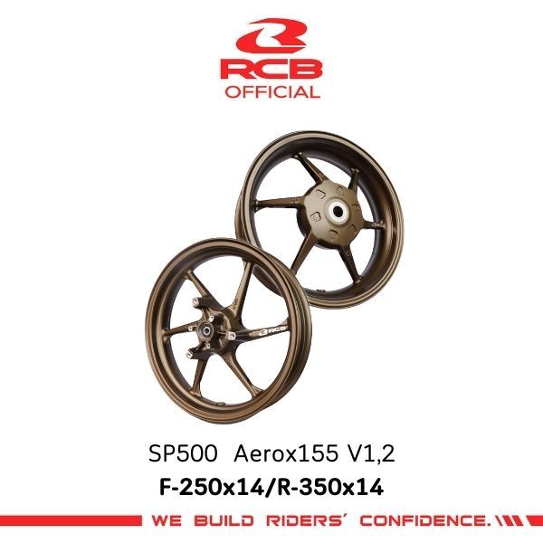ล้อแม็ก RCB รุ่น SP500 สำหรับ AEROX 155 คุ้มค่าแก่การรอคอย