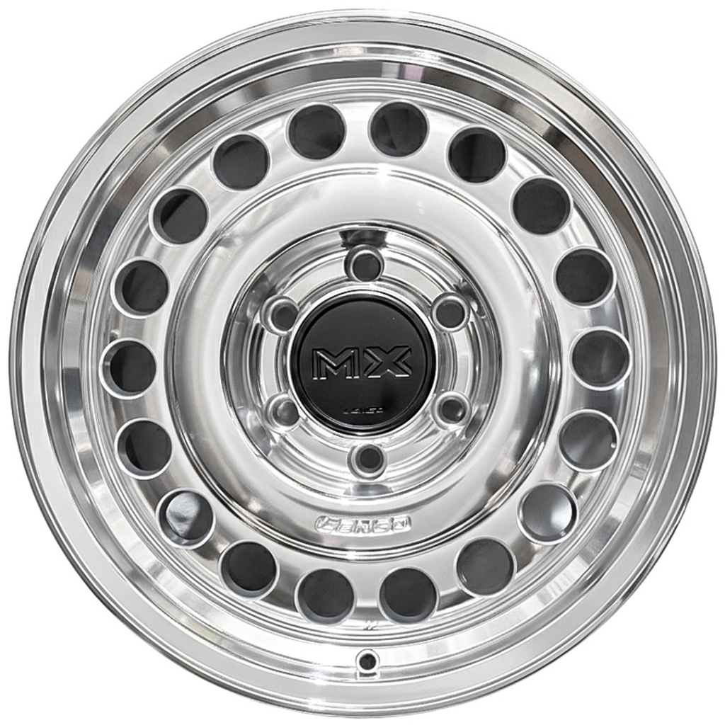 ล้อแม็กซ์ Lenso MX JUNGLE ขอบ17นิ้ว 6รู139.7 สีเงิน กว้าง8.5นิ้ว Offset12  [22853]