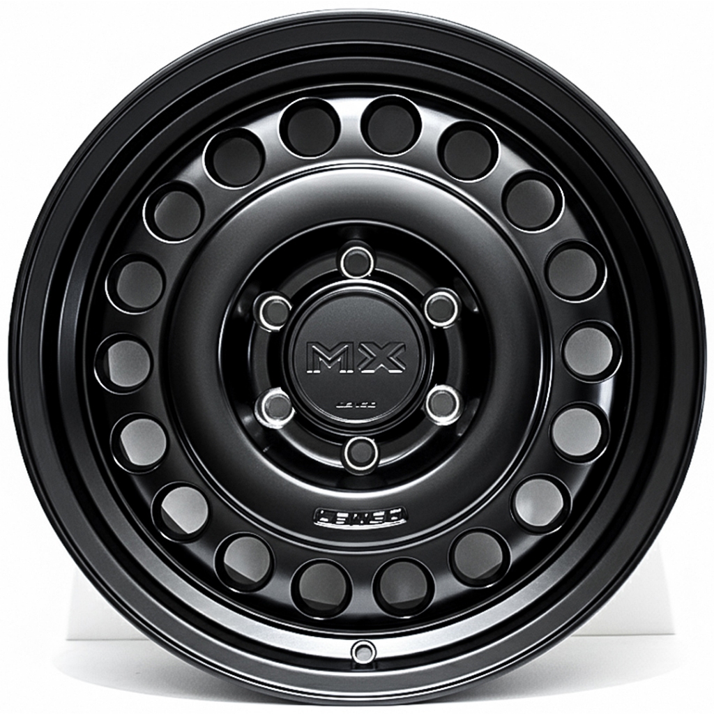 ล้อแม็กซ์ Lenso MX JUNGLE ขอบ17นิ้ว 6รู139.7 สีดำด้าน กว้าง8.5นิ้ว Offset12 [22854]