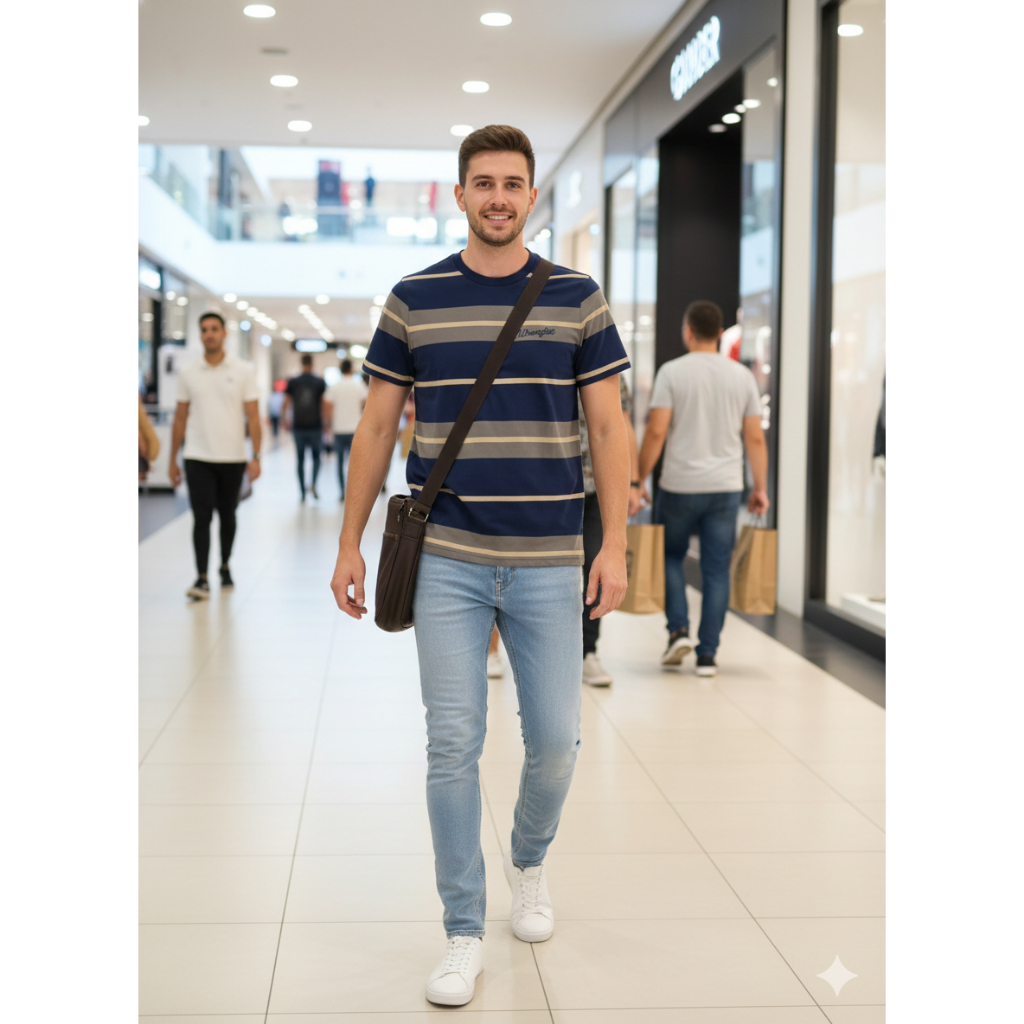 เสื้อยืด แบรนด์  Wrangler