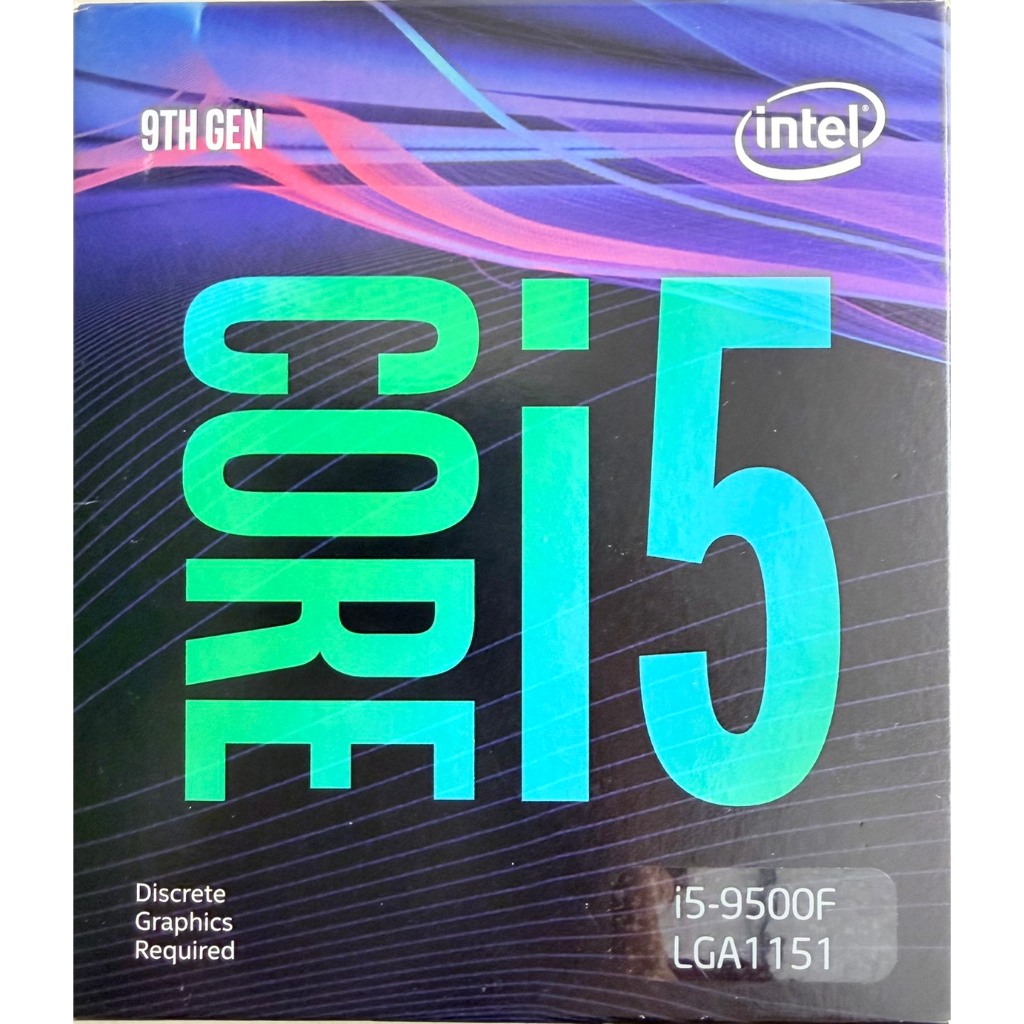 CPU (ซีพียู) 1151 INTEL CORE I5-9500F มือสอง