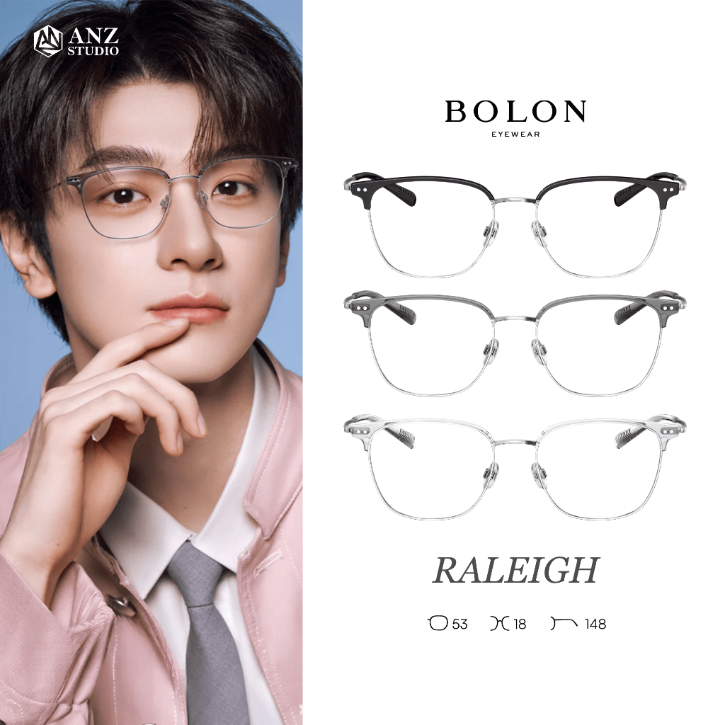 ANZ STUDIO | แว่นตา BOLON RALEIGH BA6001 – ทรง Square โมเดิร์นคมชัด สไตล์มั่นใจ