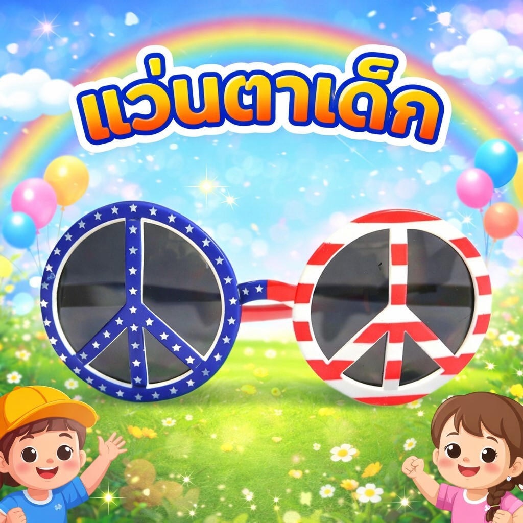 Am Ali Mall แว่นตาเด็ก แว่นตาแฟชั่น แว่นตาแฟนซี แว่นตา(คละลาย)