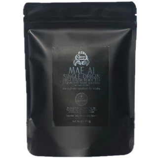 Black Tea Mae Ai (Assamica) Finely ground ชาดำเกรดพิเศษที่ใช้เครื่องบดหินตัวเดียวกันกับที่ใช้มัทฉะเกรดพิธี