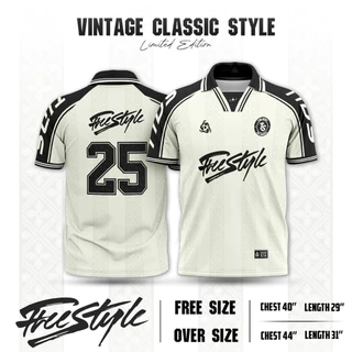 เสื้อวินเทจ "Freestyle" รุ่น Limited Edition เนื้อผ้าใส่สบาย ขนาด Free Size & Over Size
