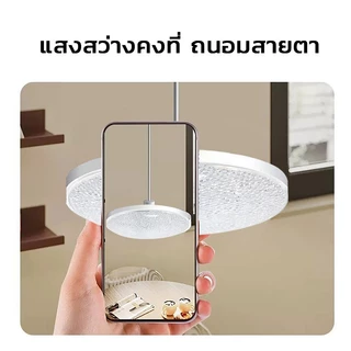 NEOBEE หลอดไฟประหยัด LEDพร้อมขั้วสายไฟ 5เมตร UFO ลายเพชร ทรงจานบิน ขาว วอร์ม ขั้วE27