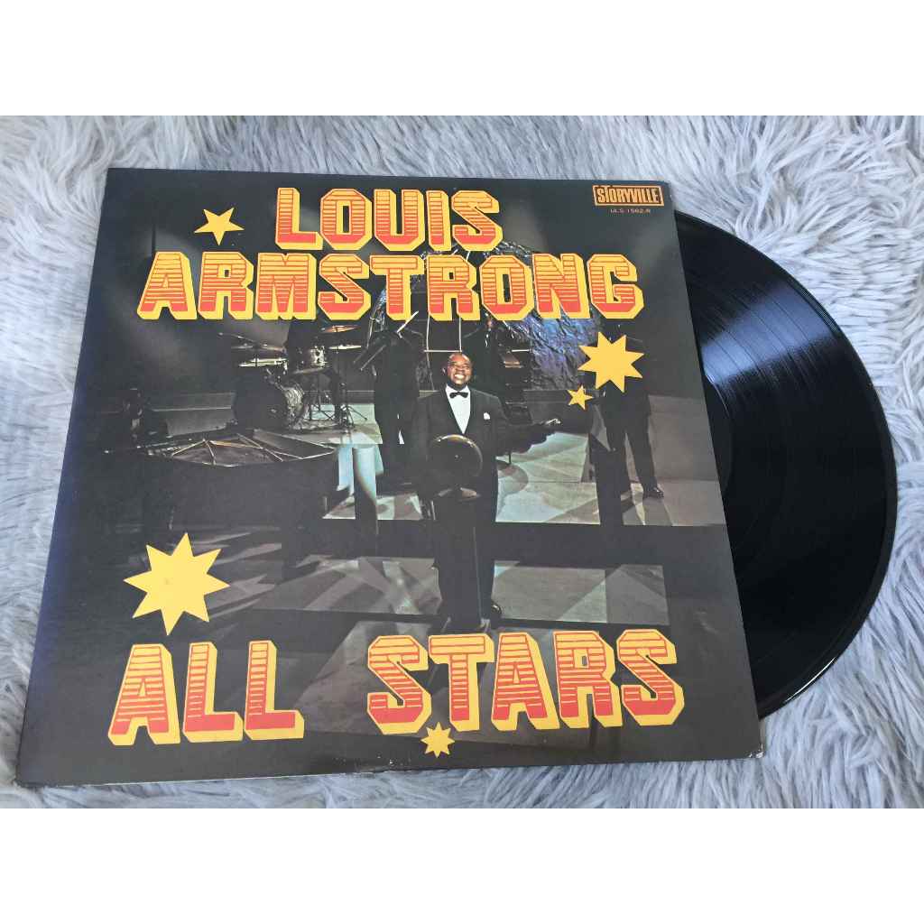 Louis Armstrong All Stars - Louis Armstrong ขนาด 12 นิ้ว LP G143