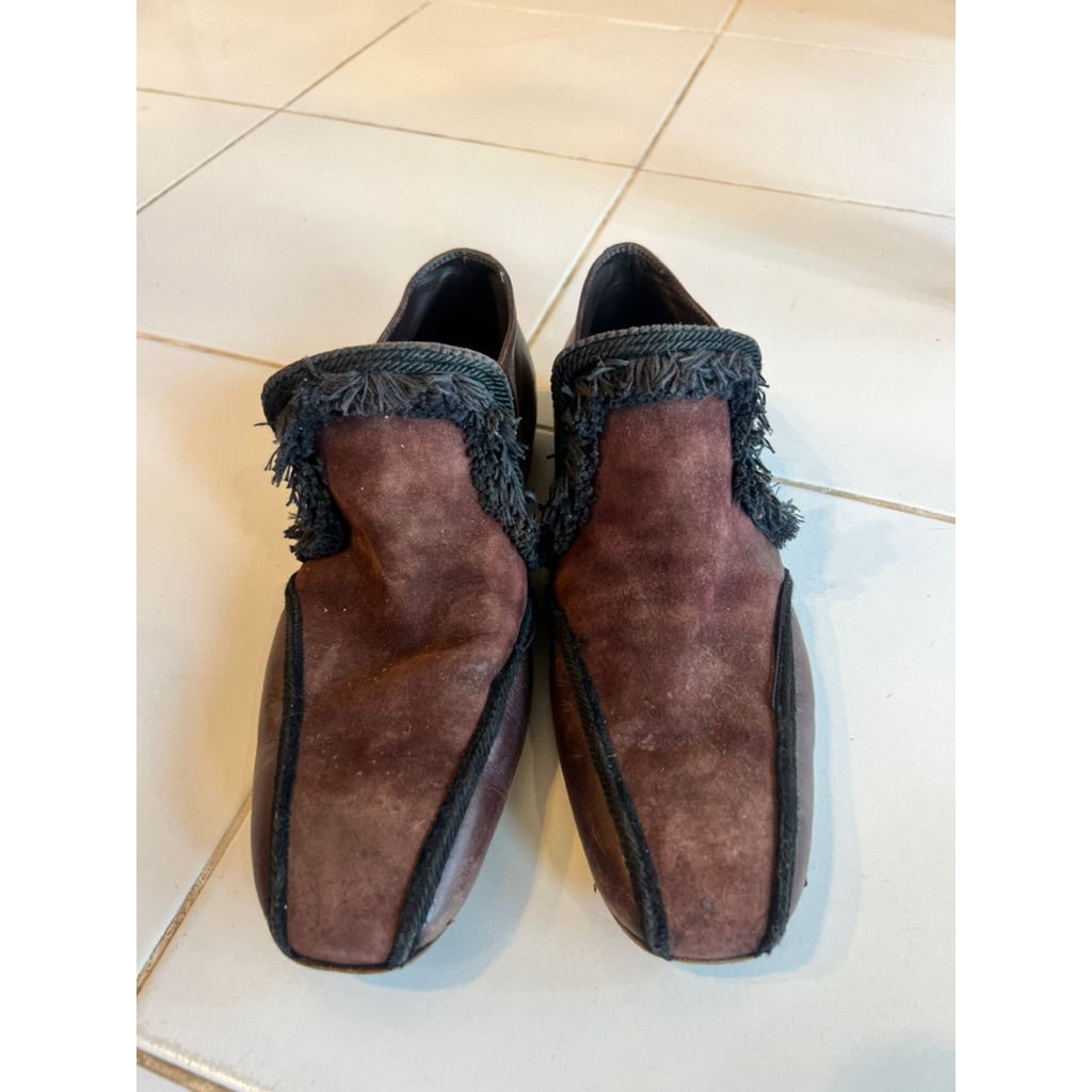 B😊TT🥰EGA V🥰EN🥰ETA Versailles Slip On Dress Shoes Size : 39.5