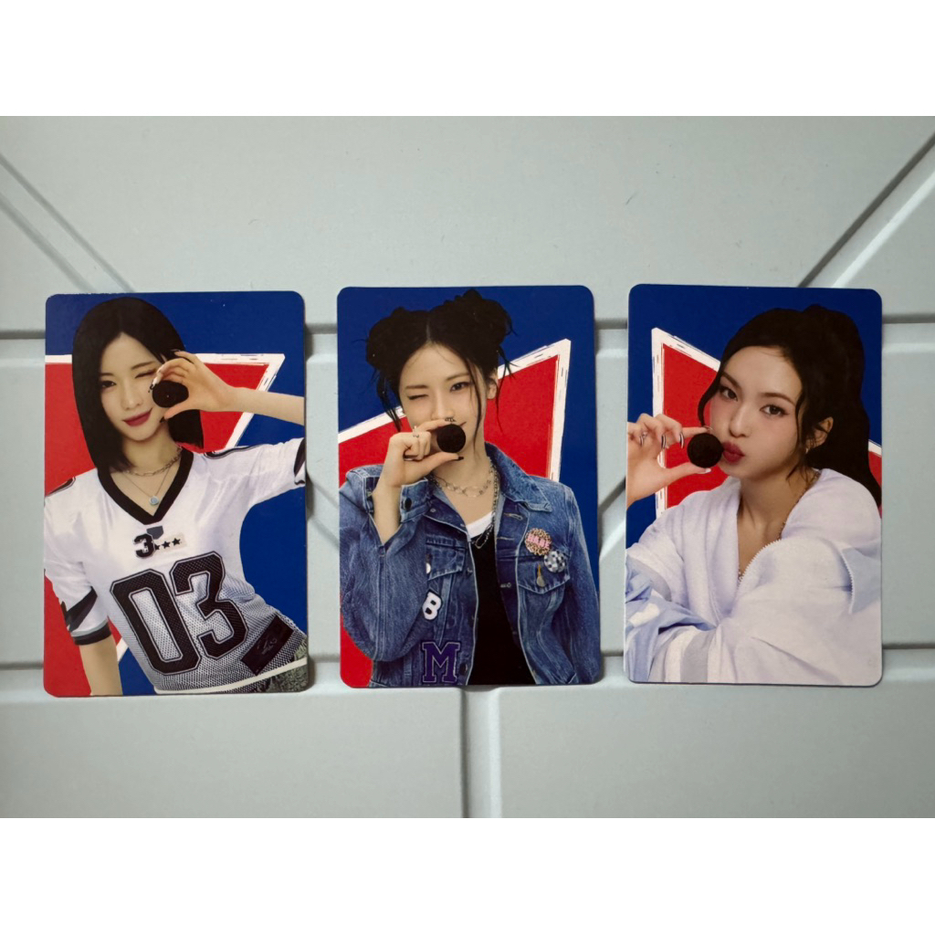 การ์ดโอริโอ้แท้ เบบี้มอนสเตอร์ - Oreo x Babymonster เซ็ท3ใบ