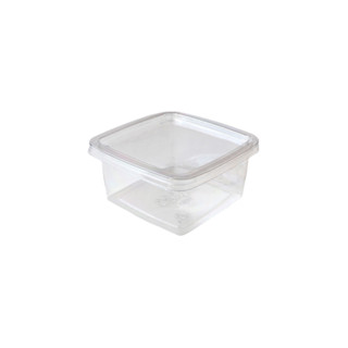 กล่องM020 , CST250 กล่องพลาสติกใส่ขนม (50ชุดพร้อมฝา)