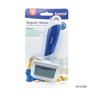 Kanimal Slicker Brush แปรงสลิคเกอร์ หวีขนสุนัข แปรงแมว หวีสางขน (ไร้หมุด) มีให้เลือก 3 ขนาด