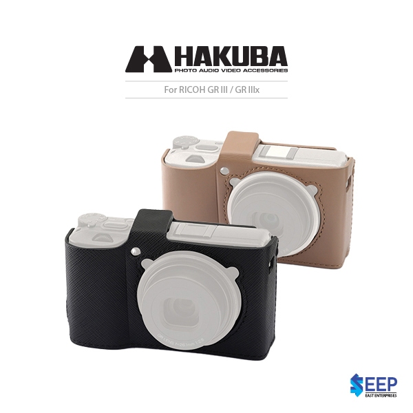 HAKUBA DCS-GR3 Camera Jacket เคสหนังแท้สำหรับกล้อง Ricoh GR III / GR IIIx