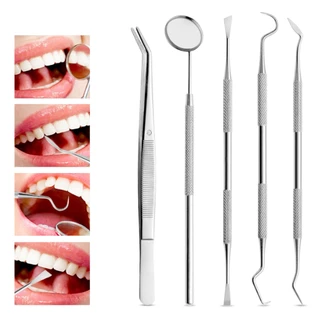 Simpskincare อุปกรณ์ขูดหินปูน ชุดที่ขูดหินปูน Kit Oral Tools ดูแลช่องปาก ทำความสะอาดฟัน