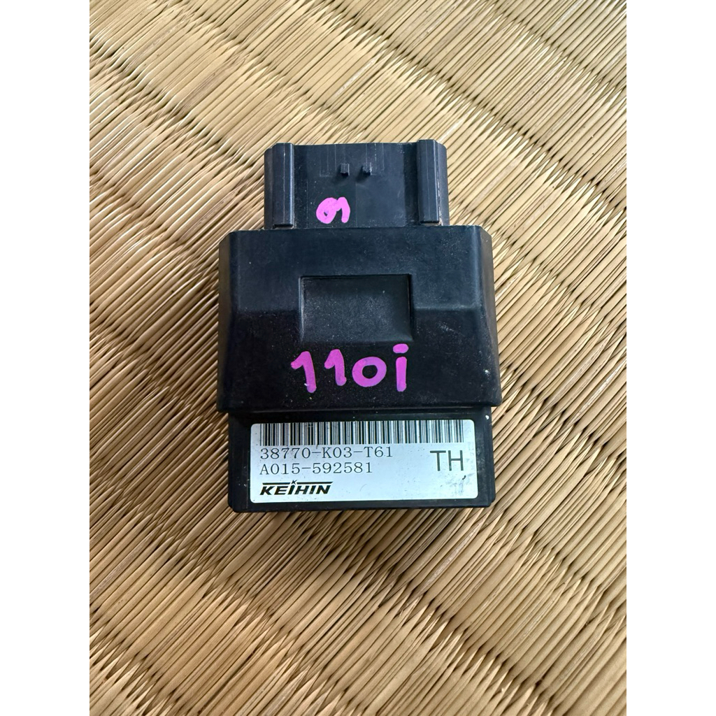 กล่องไฟเวฟ110i/S4รหัสK03-T61แท้ติดรถมือ2(รับประกันไฟไม่ออกเคลมได้)