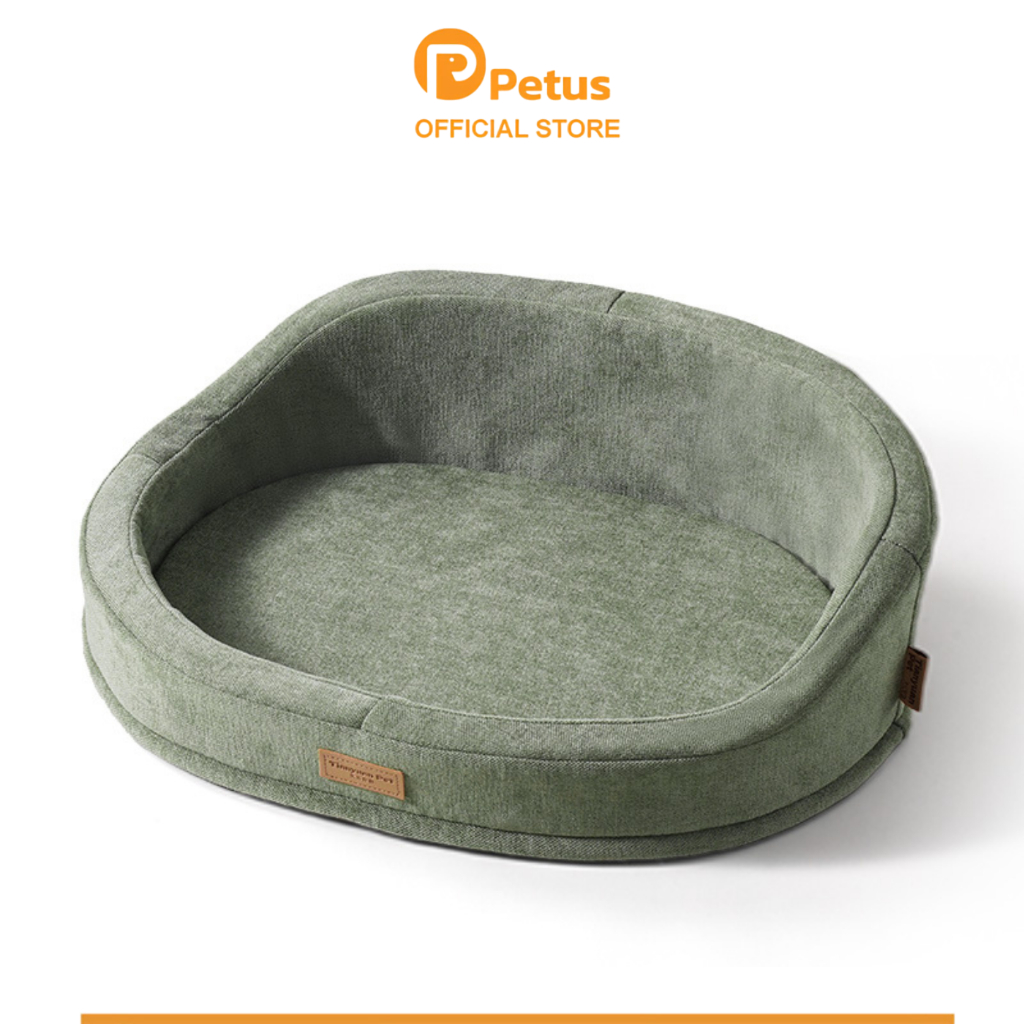 Petus ที่นอนสัตว์เลี้ยง โซฟาแมว เตียงสัตว์แมว Pet sofa bed นุ่มแน่น ไม่ยุบง่าย ผ้าหุ้มคุณภาพสูง ไม่ระคายเคืองผิว