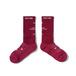 ถุงเท้าวิ่งแบบรองรับการกระแทกใต้ฝ่าเท้า | Culture Essential Running Crew Socks | ถุงเท้าแฟชั่น ถุงเท้าคอตต้อน ถุงเท้าบาส