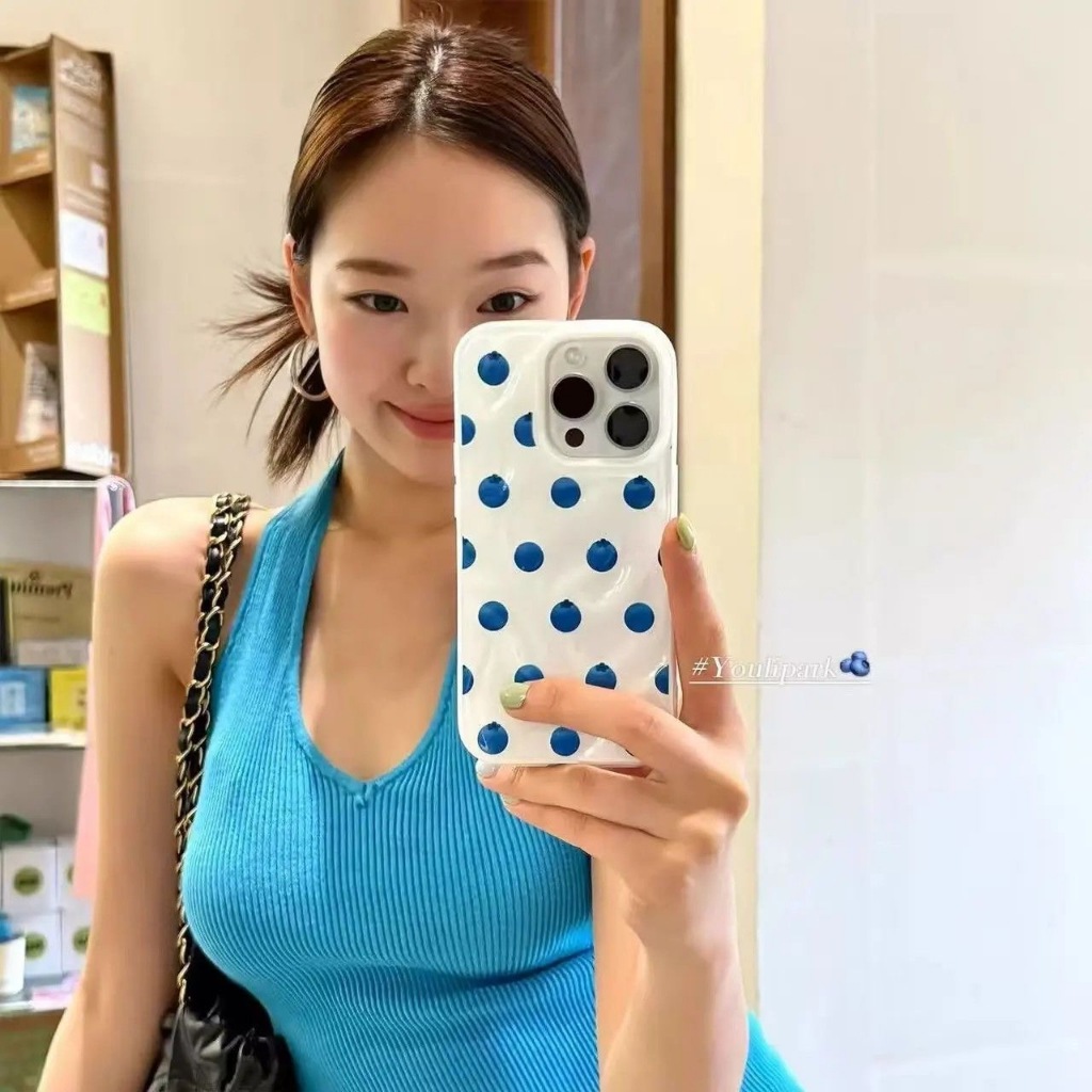 🔥สินค้าพร้อมส่ง! 🫐✨เคสลายผลไม้ บลูเบอร์รี่ สำหรับไอโฟน iPhone 17/16 Pro Max/15/14/13/12/11/XSMAX/7/8เคสคุณภาพสูง