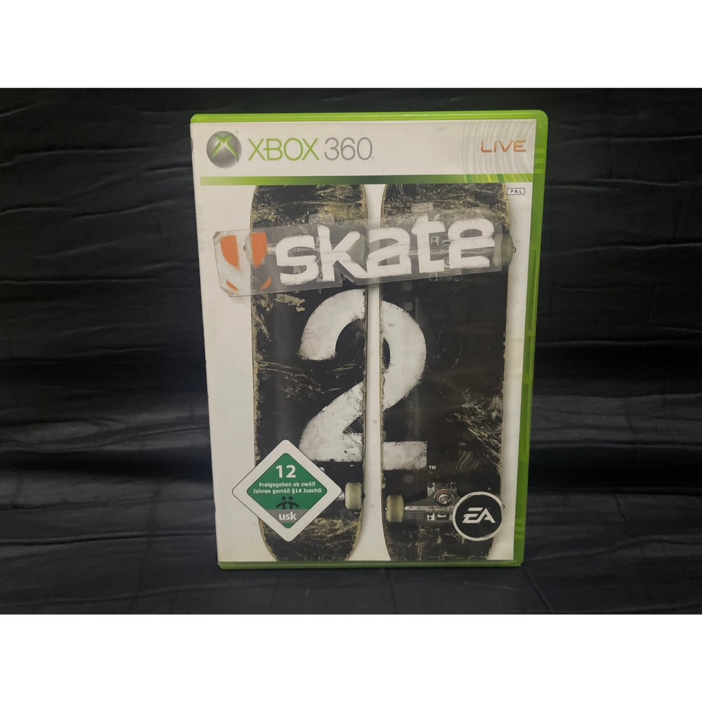 แผ่นเกมส์ XBOX 360 Game : Skate 2 : XBOX 360 PAL