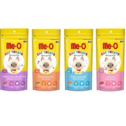 ( 1ซอง) Me-O Treat มีโอ ทรีต ขนมแมว 50g.*โปรดอ่านรายละอียดก่อนสั่งซื้อ