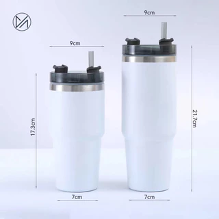 แก้วเก็บความเย็น เลเซอร์รูปหรือข้อความตามสั่งออกแบบฟรี 20-30oz 600-900mlฝาโค้ง(A9)**ผลิตสินค้า2วันหลังคอนเฟริมแบบ**
