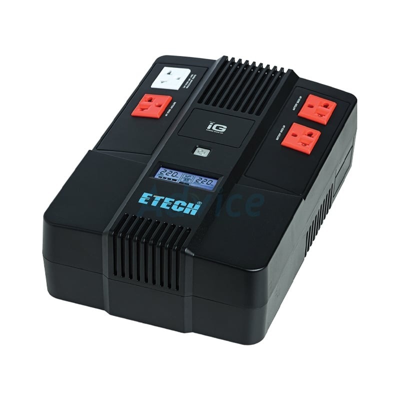 UPS 1000VA ETECH EAZY IG / รับประกัน 2 ปี