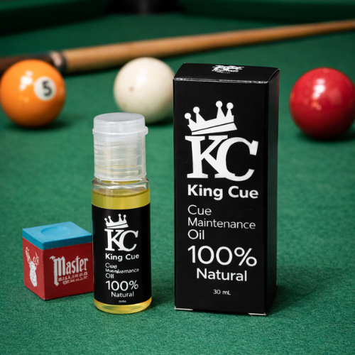 King Cue – Oil Cue Premium น้ำยารักษาไม้คิว (โปร 1 แถม ช็อก )